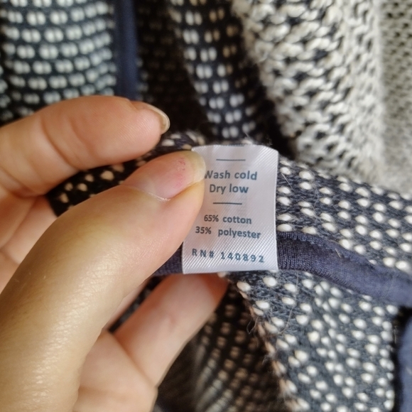 Marine layer Birdseye Blazer in Black/White Contrast sz xs,s - Picture 7 of 12